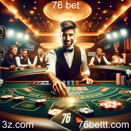 A Experiência Imersiva dos Cassinos Ao Vivo no 76 Bet